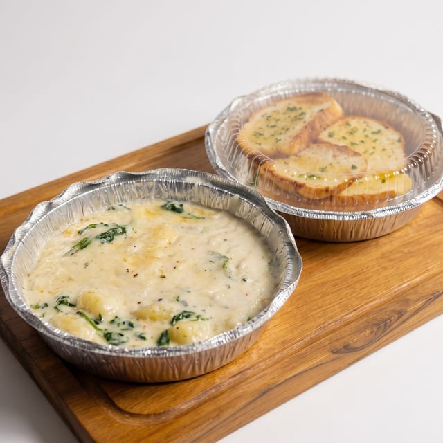 Spinach And Crab Dip.
