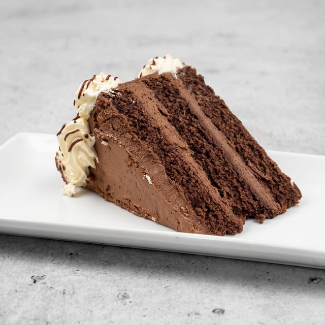 Chocolate Mousse Cake.