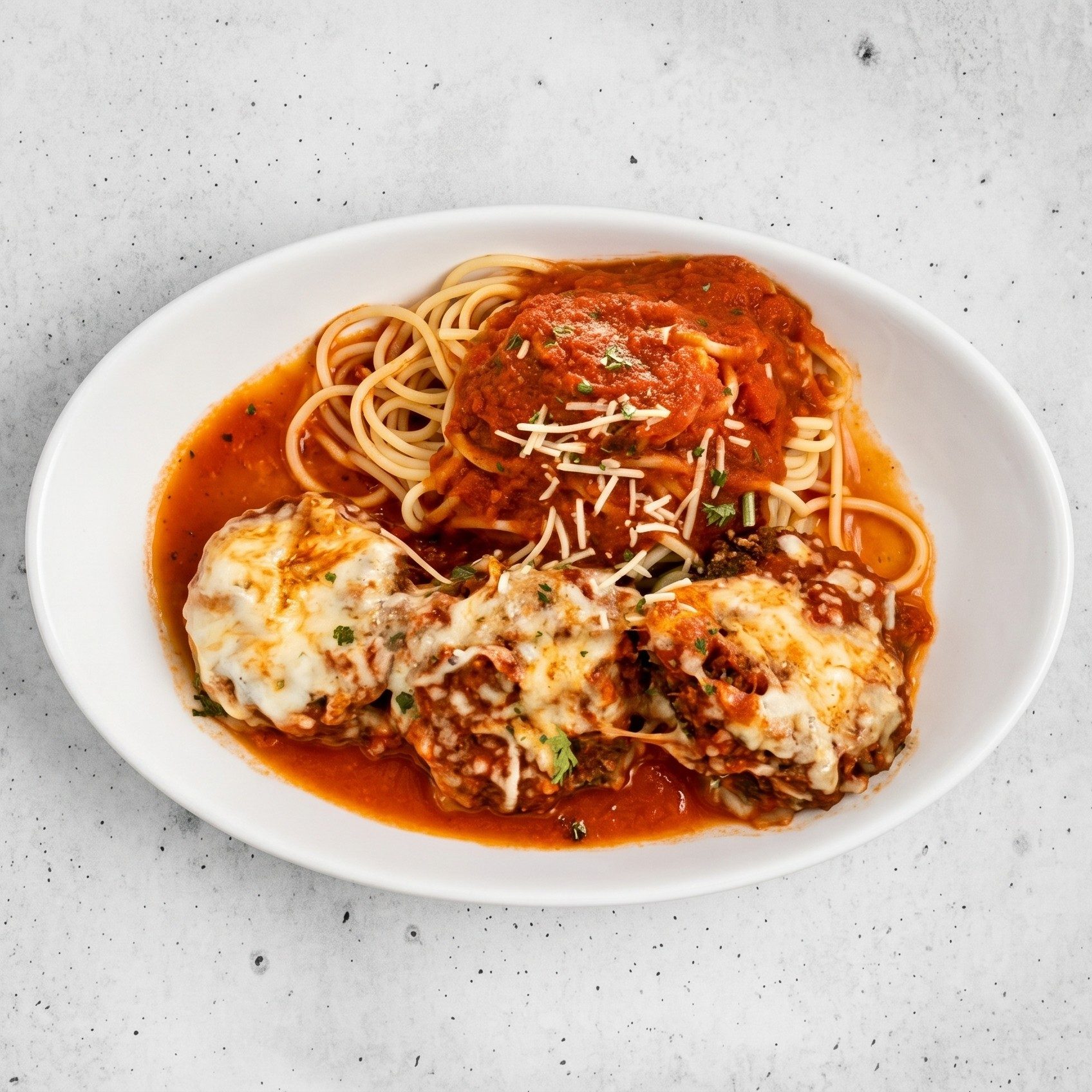 Eggplant Parmesan.