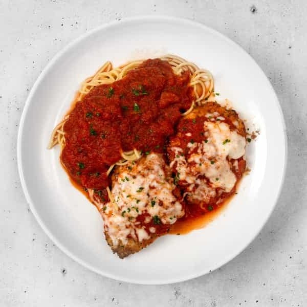 Chicken Parmigiana.