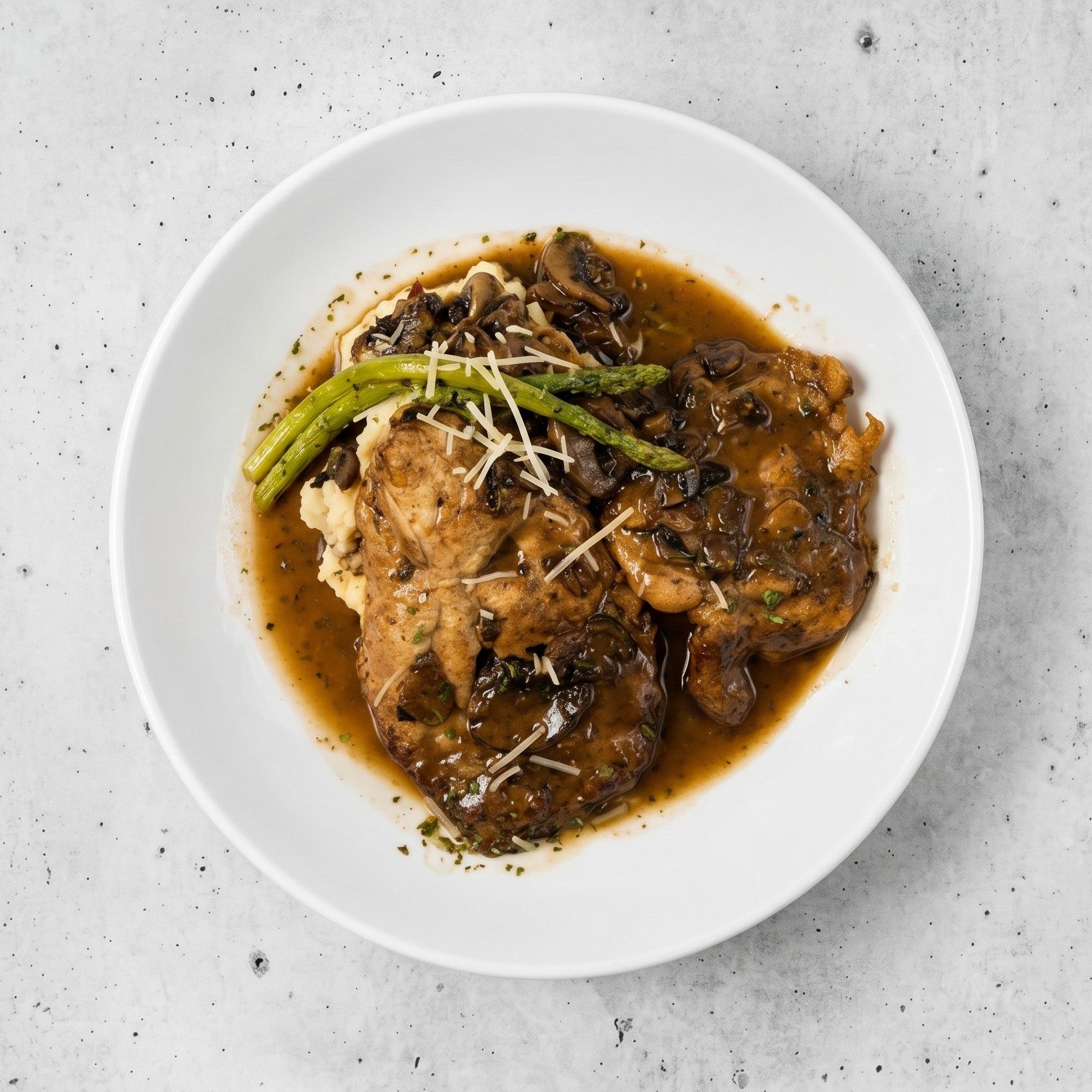 Veal Marsala.